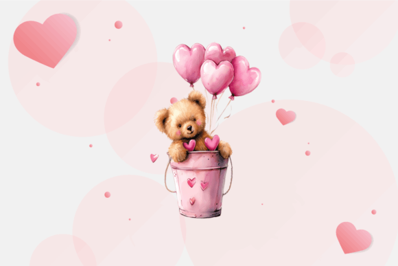 Watercolor Valentine's Day Teddy Bear: A Designer's Guide
